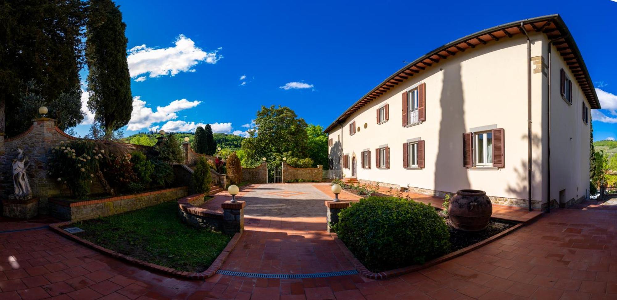 Villa D'Epoca Carniani Arezzo Exterior foto