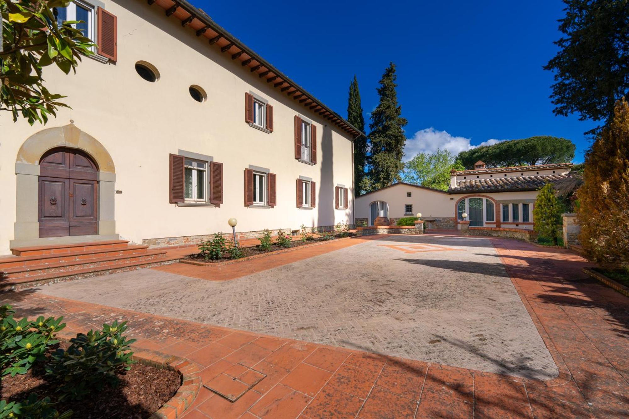 Villa D'Epoca Carniani Arezzo Exterior foto